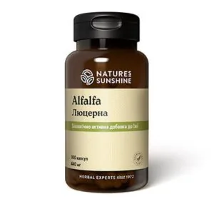 Альфальфа (Люцерна) НСП / Alfalfa NSP Знижує рівень холестеролу в крові